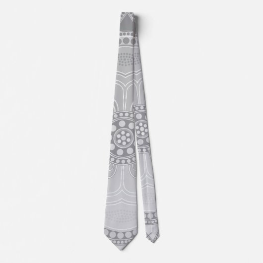 Cravate Mandala Creation, tous les points pour un 3 (Devant)