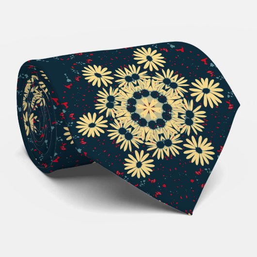 Cravate Mandala Daisy Dreams (Roulé)