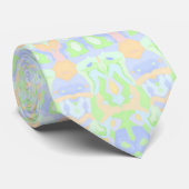 Cravate Mandala Hippie Funky (Roulé)