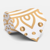 Cravate Mandala Luxe 1 (Roulé)