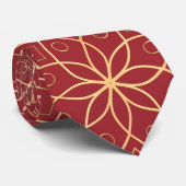 Cravate Mandala Luxe 6 (Roulé)