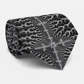 Cravate Mandelbrot gothique (Roulé)