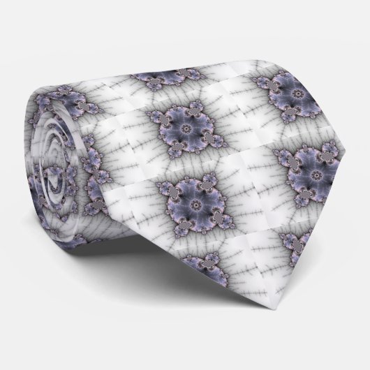 Cravate Mandelbrot rond - Fractal (Roulé)