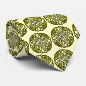 Cravate Mandella vert (Roulé)