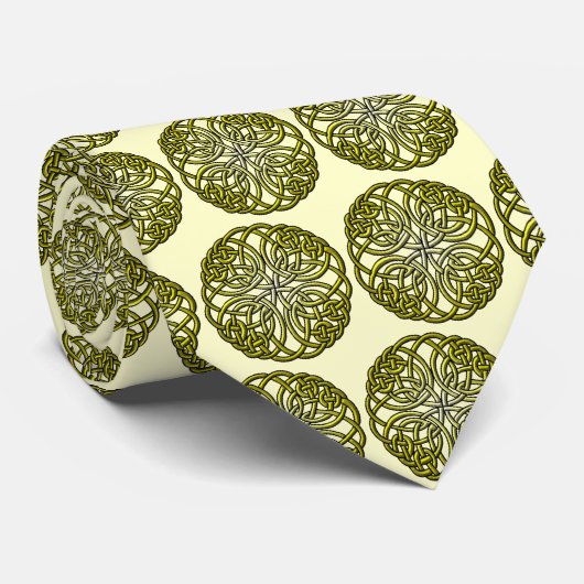 Cravate Mandella vert (Roulé)