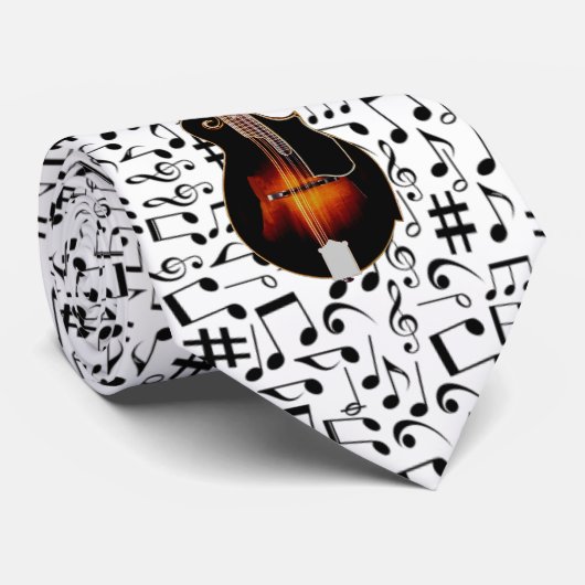 CRAVATE MANDOLIN—ARRIÈRE - PLAN LE PLUS POPULAIRE (Roulé)