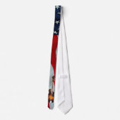 Cravate mandoline - DRAPEAU de TIE-AMERICAN (Dos)