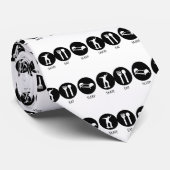 Cravate Mangez le patin de sommeil (Roulé)