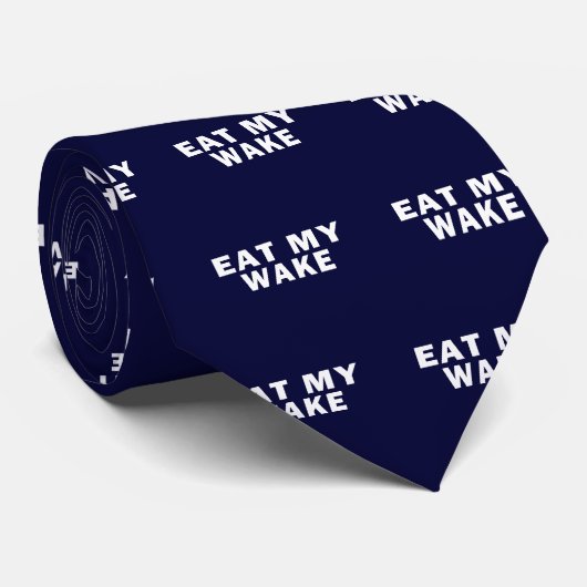 CRAVATE MANGEZ MON SILLAGE (Roulé)