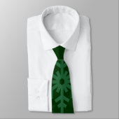 Cravate Mangez un verre et soyez joyeux sur vert Gardez le (Attaché)