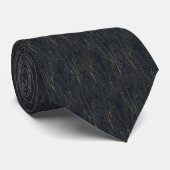 Cravate Manhattan Art Déco Luxe Tissage (Roulé)