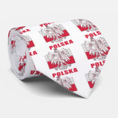 Cravate Manteau de la Pologne Polska des bras (Roulé)
