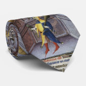 CRAVATE MANUSCRIT MÉDIÉVAL DE LA MAIN DE JESTER (Roulé)