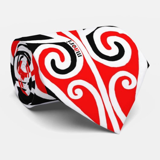 Cravate Maori traditionnel d'OPUS (Roulé)