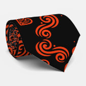 Cravate Maoris traditionnel néo-zélandais (Roulé)