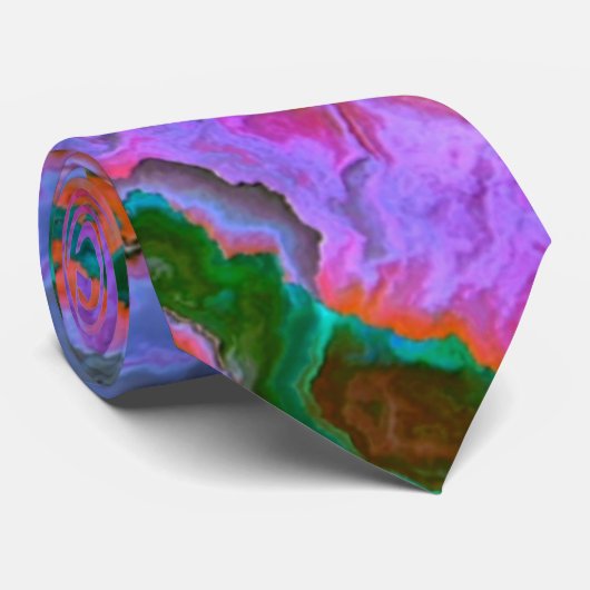 Cravate Marbre aigre (Roulé)