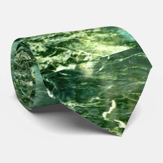 Cravate Marbre Alpi Vert (Roulé)