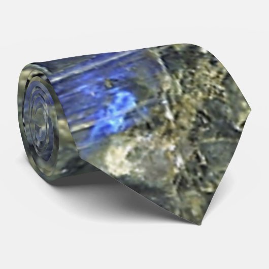 Cravate Marbre bleu (Roulé)