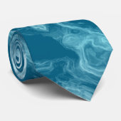 Cravate Marbre bleu (Roulé)