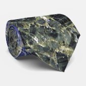 Cravate Marbre bleu (Roulé)