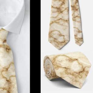 Cravate Marbre de luxe professionnel élégant en or blanc