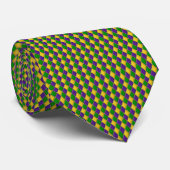Cravate Mardi Gras Argyle (Roulé)