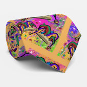 CRAVATE MARDI GRAS ART (Roulé)