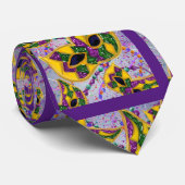 CRAVATE MARDI GRAS ART (Roulé)