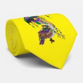 Cravate Mardi Gras pelican (Roulé)