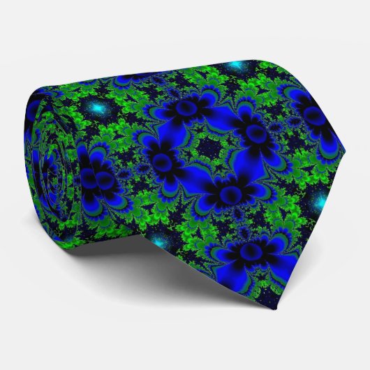 Cravate Marguerite, Fleurs marguerites en style rétro (Roulé)