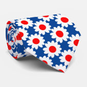 Cravate Marguerites super (Roulé)