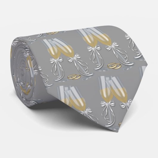 Cravate mariage (Roulé)