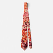 Cravate Mariage Abstrait Boho (Devant)