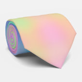 Cravate Mariage arc-en-ciel Pastel (Roulé)