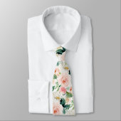 Cravate Mariage ArtsApp H2 Roses Roses Blush (Attaché)