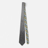 Cravate Mariage Black Faux Sparkles (Devant)