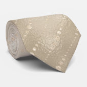 Cravate Mariage bronzage d'or de garçons d'honneur (Roulé)