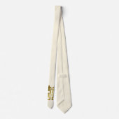 Cravate Mariage chinois Double Bonheur simple et minimalis (Dos)