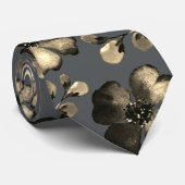 Cravate Mariage couleur Arrière - plan modifiable Gold Pop (Roulé)