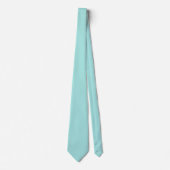 Cravate Mariage couleur solide Turquoise (Devant)