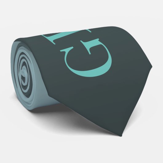 Cravate Mariage de chambre subtil bleu élégant (Roulé)