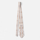 Cravate Mariage élégant papillon rose blanc (Dos)