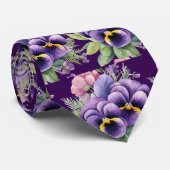Cravate Mariage & Événements | Nœud Papillon Formal Violet (Roulé)