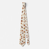 Cravate Mariage Feuille d'Automne (Devant)