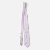 Cravate Mariage Frais de Lavande (Dos)