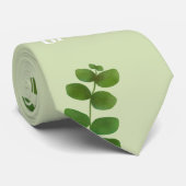 Cravate Mariage Green Chic Groom (Roulé)