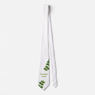Cravate Mariage Green Chic Groomsman