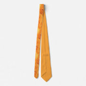 Cravate Mariage jaune moderne (Dos)