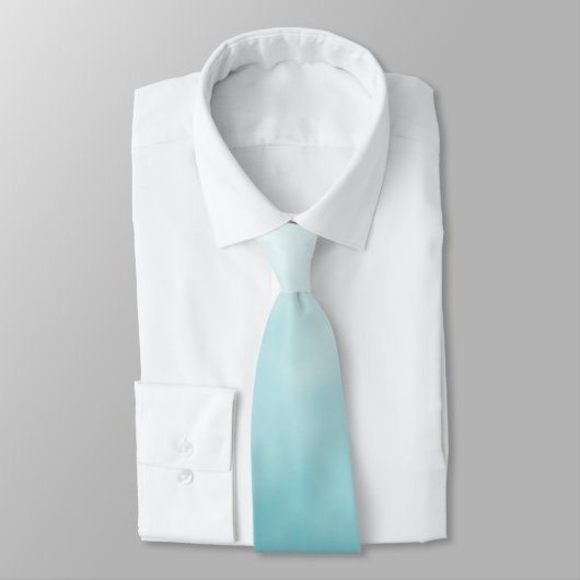 Cravate Mariage Monochromatique Turquoise (Attaché)