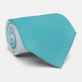 Cravate Mariage Monochromatique Turquoise (Roulé)